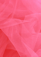 ТНС145(57) - Фатин средней жесткости "Розовый неон"