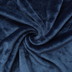 Велсофт "Темный синий" отрез 0.9 м