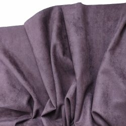 Замша иск. костюмная "Пыльный фиолетовый" отрез 0.35 м
