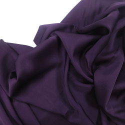 Армани шелк "Темно- фиолетовый" - отрез 0.4 м